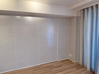 内装リフォーム 見せる収納が叶う、汚れにも強い便利なマグネットパネル